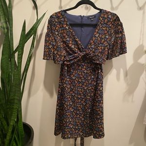 Madewell size 2 dark floral dress